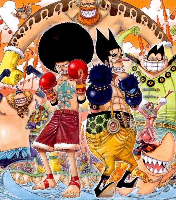  Long Ring Long Land arc cover_Afro Luffy